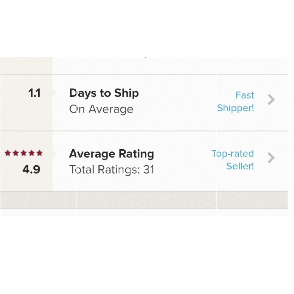 Top Rated Seller and Fast Shipper!!